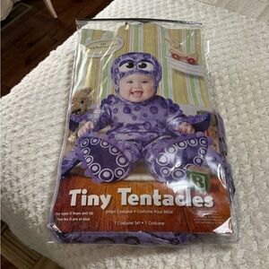 Tiny Tentacles Purple Infant One-Piece Costume